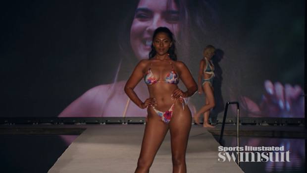 Highlights of SI Swim Search Finalist Manju Bangalore at Miami Swim Wde